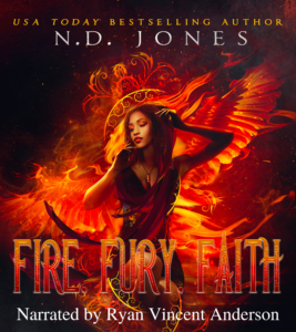 Fire Fury Faith Black Paranormal Romance ND Jones