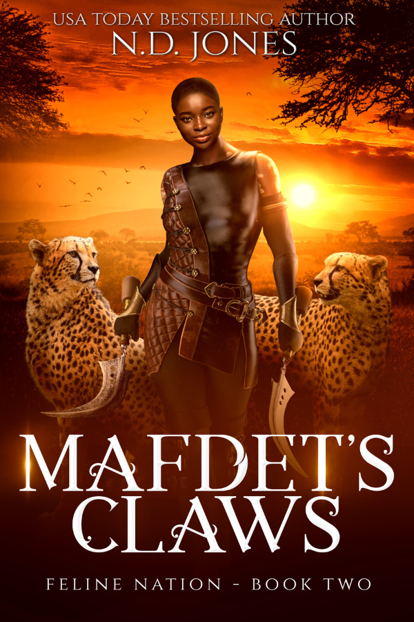 Mafdets Claws Black Fantasy Novel ND Jones